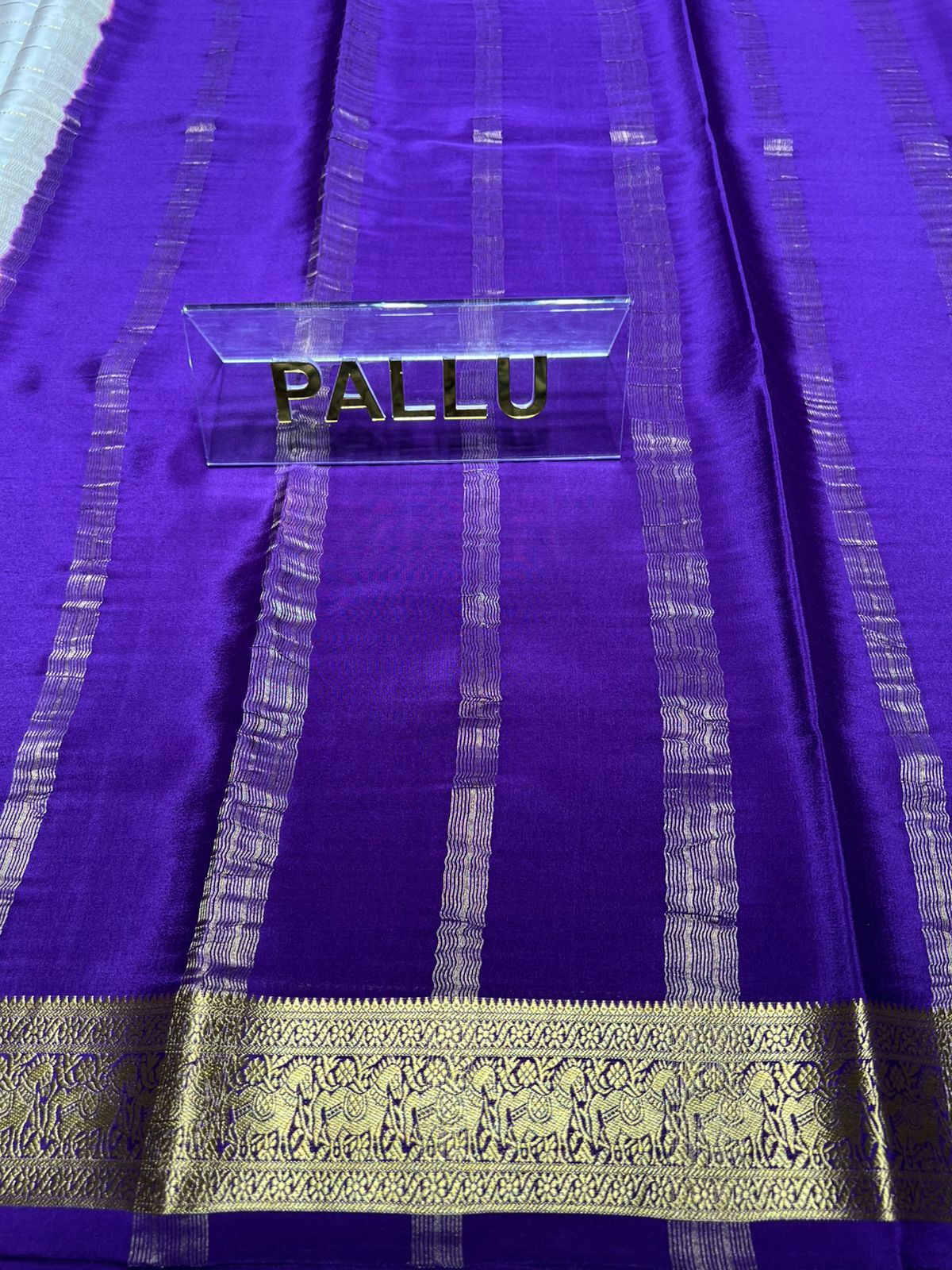 Pure Mysore Silk Saree.