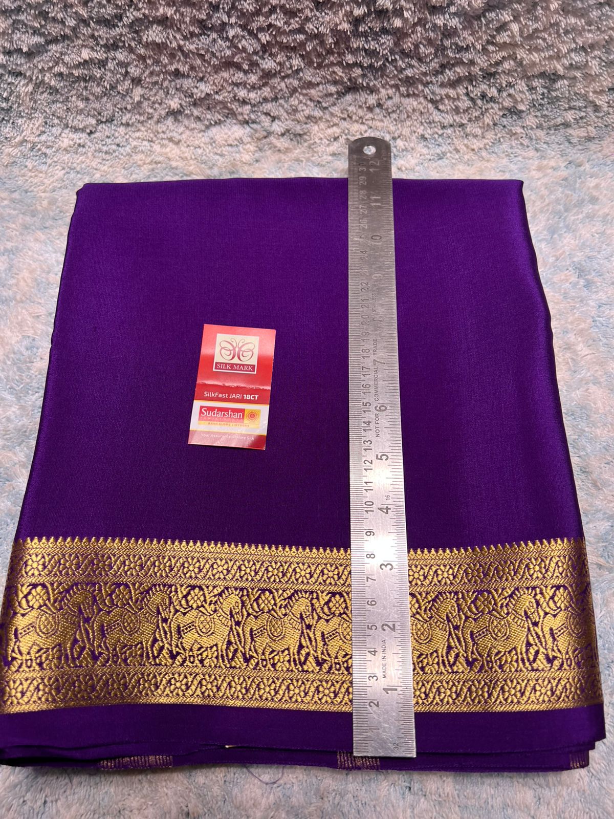 Pure Mysore Silk Saree.