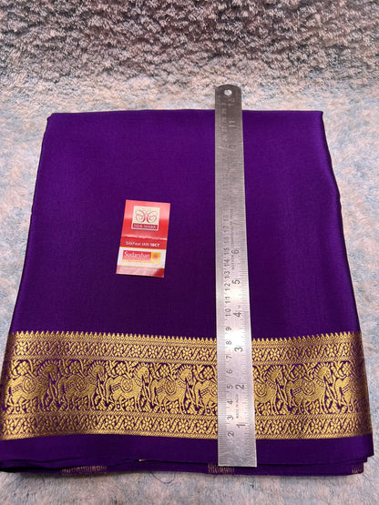 Pure Mysore Silk Saree.