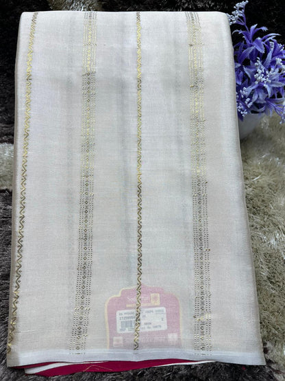 Pure Mysore Silk Saree.