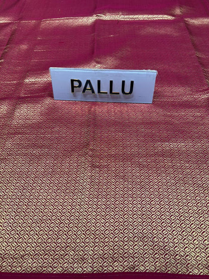 Pure Mysore Silk Saree.