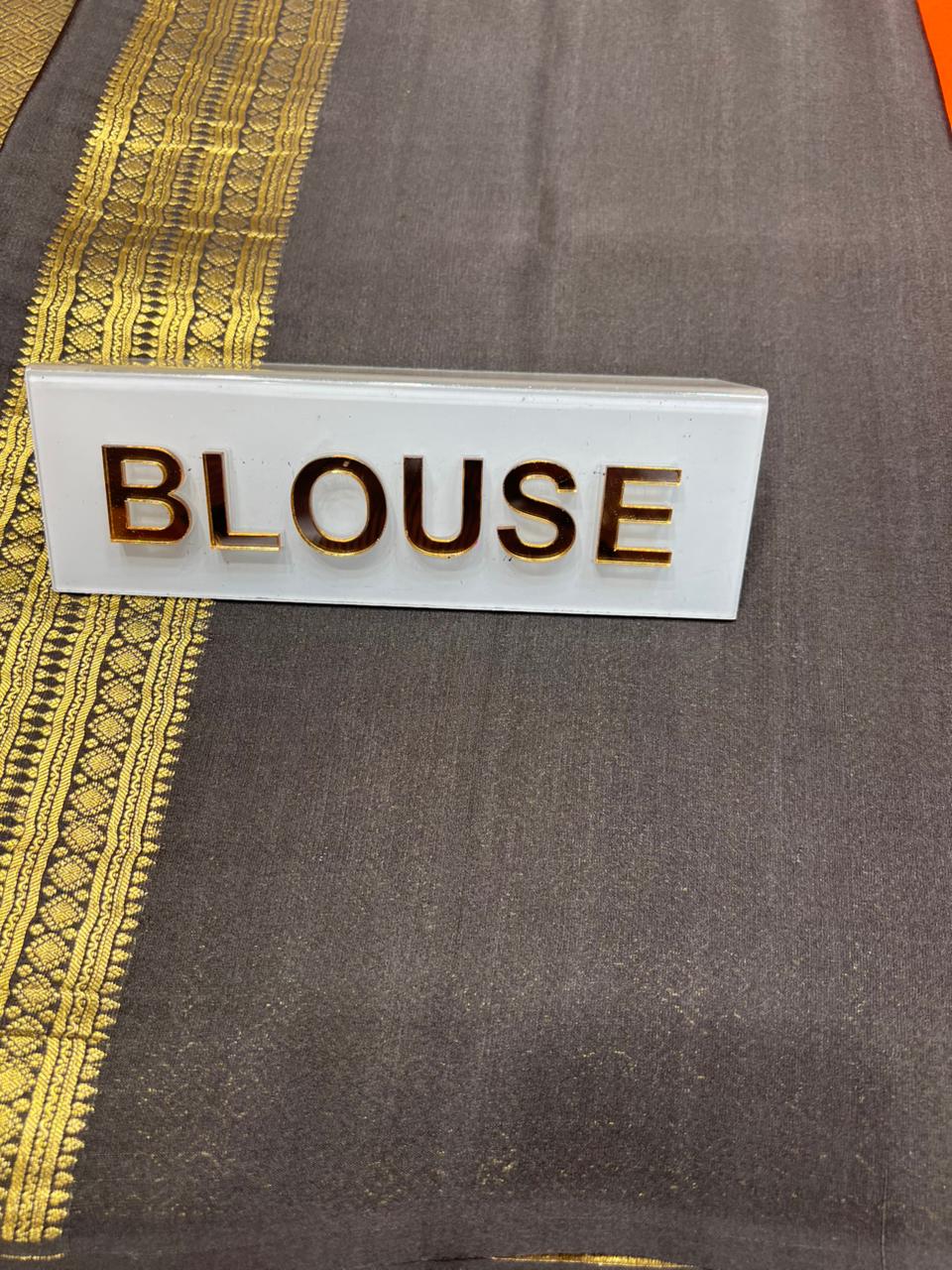 Pure Mysore Silk Saree.