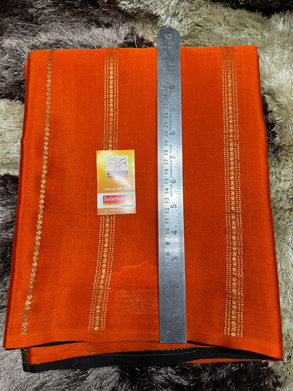 Pure Mysore Silk Saree.