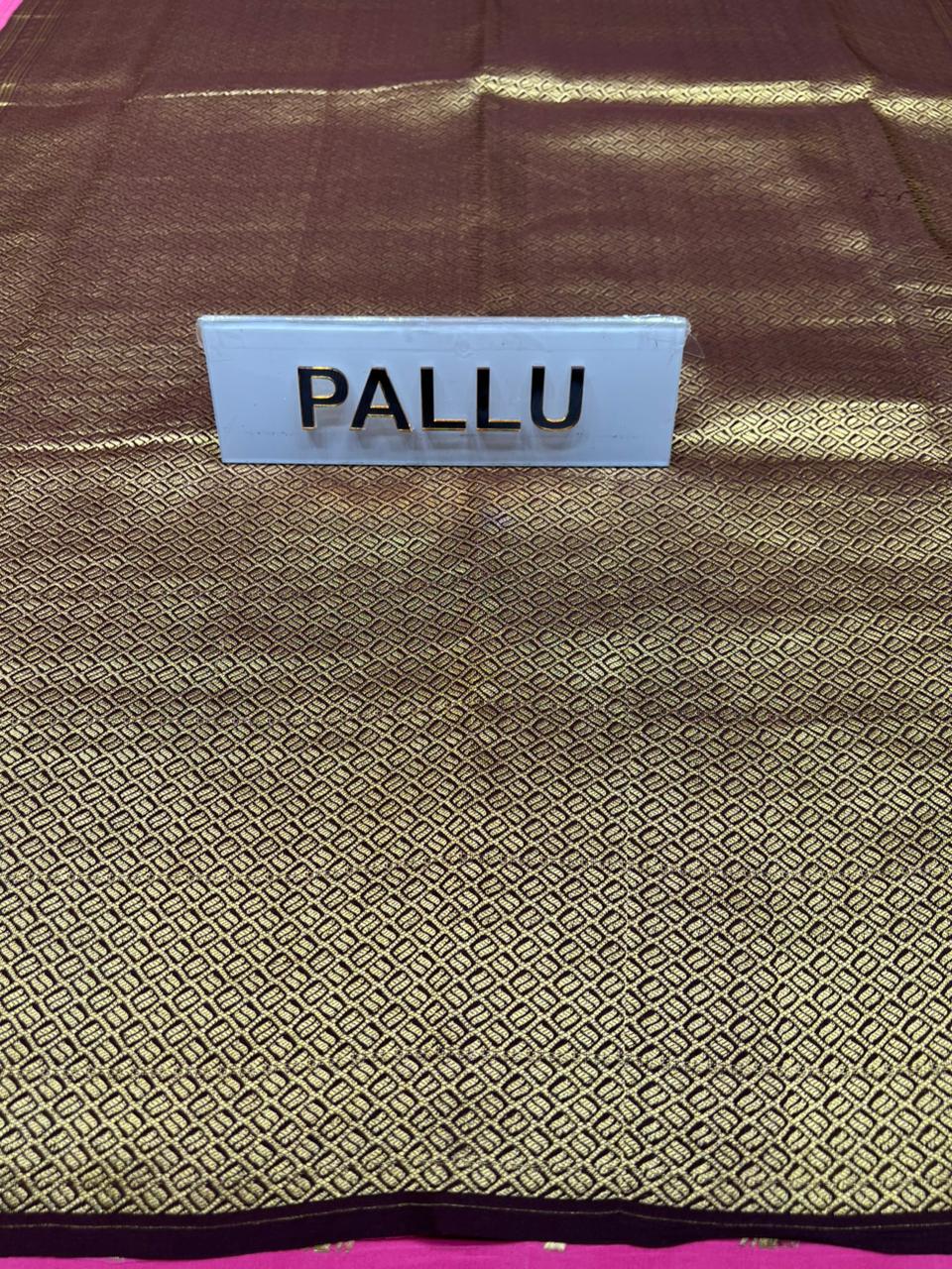 Pure Mysore Silk Saree.