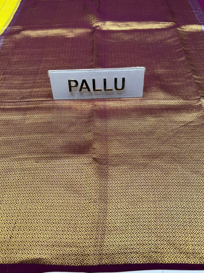 Pure Mysore Silk Saree.