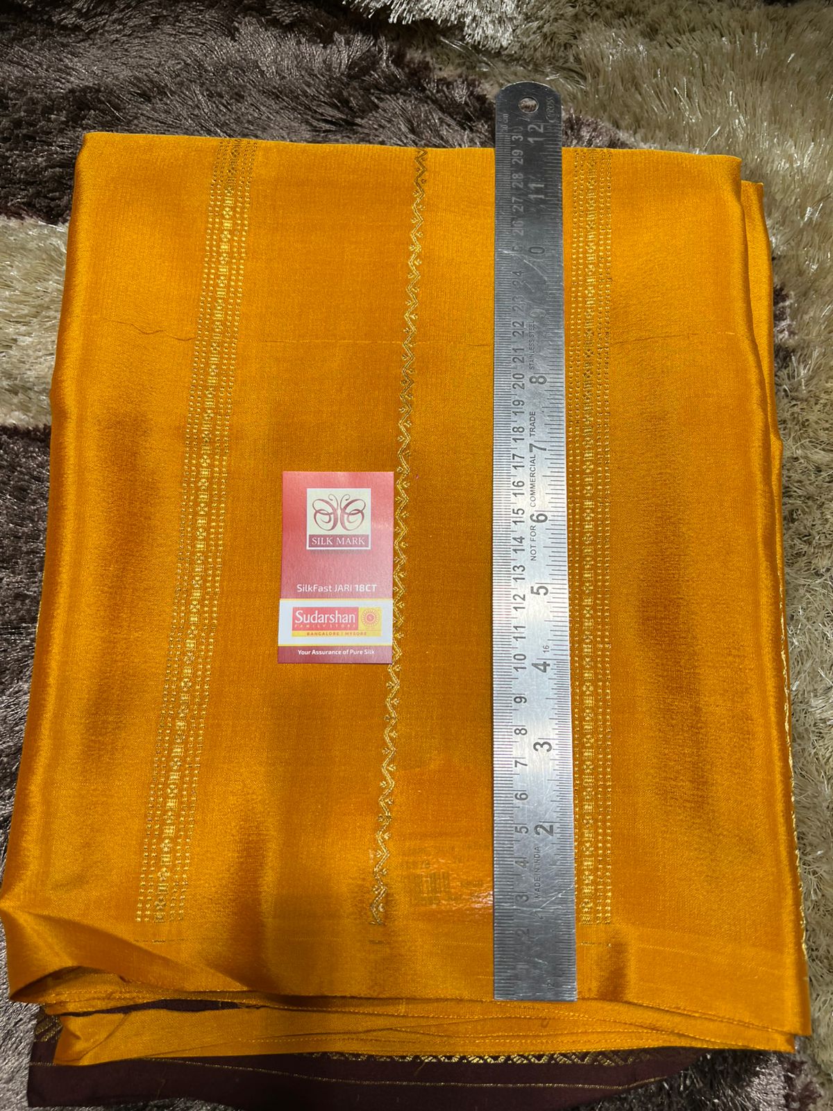 Pure Mysore Silk Saree.