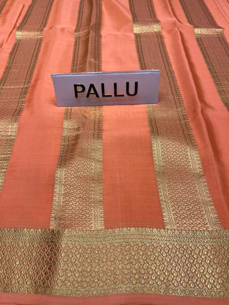Pure Mysore Silk Saree.