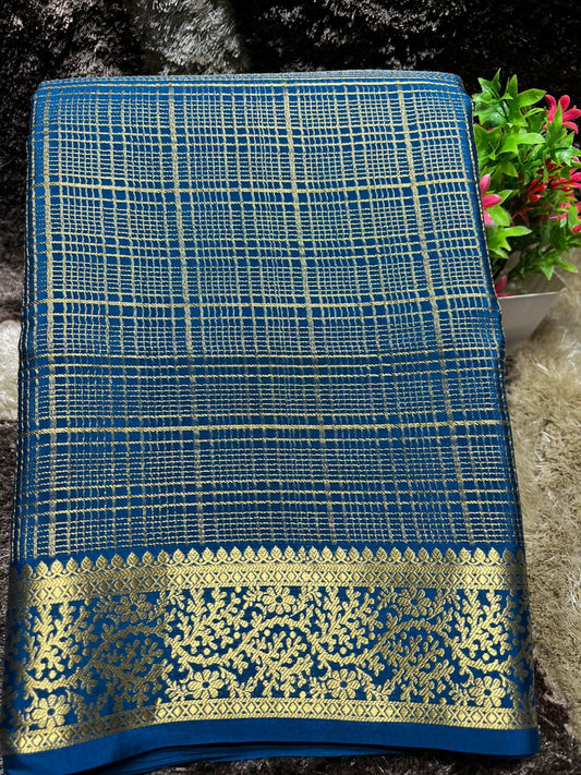 Pure Mysore Silk Saree.