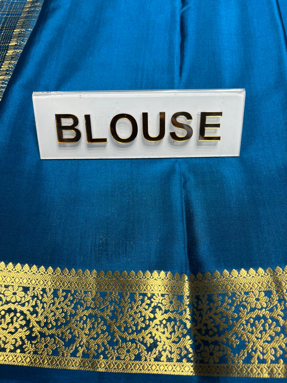 Pure Mysore Silk Saree.
