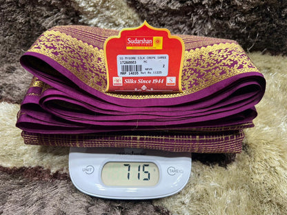 Pure Mysore Silk Saree.