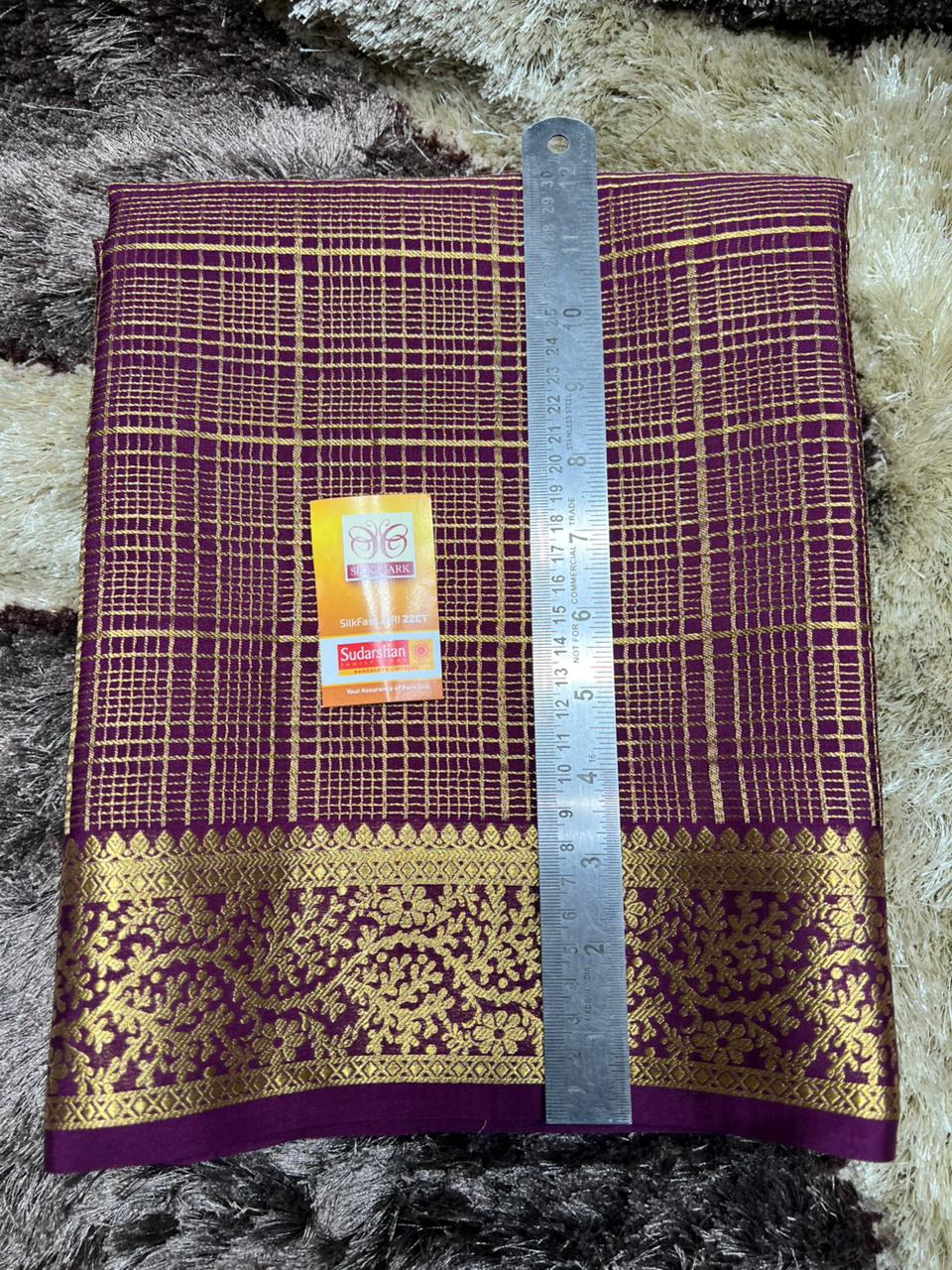 Pure Mysore Silk Saree.
