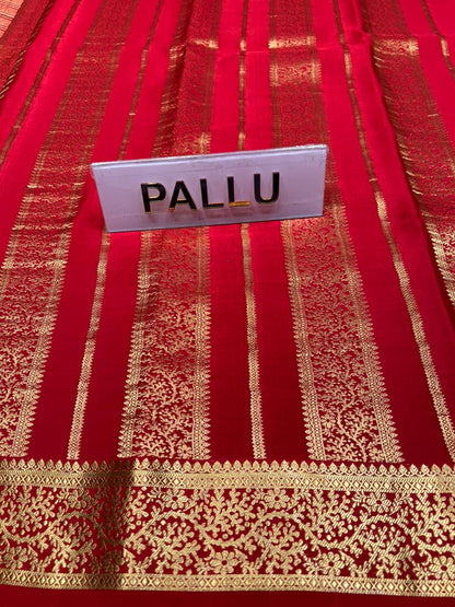 Pure Mysore Silk Saree.