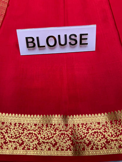 Pure Mysore Silk Saree.