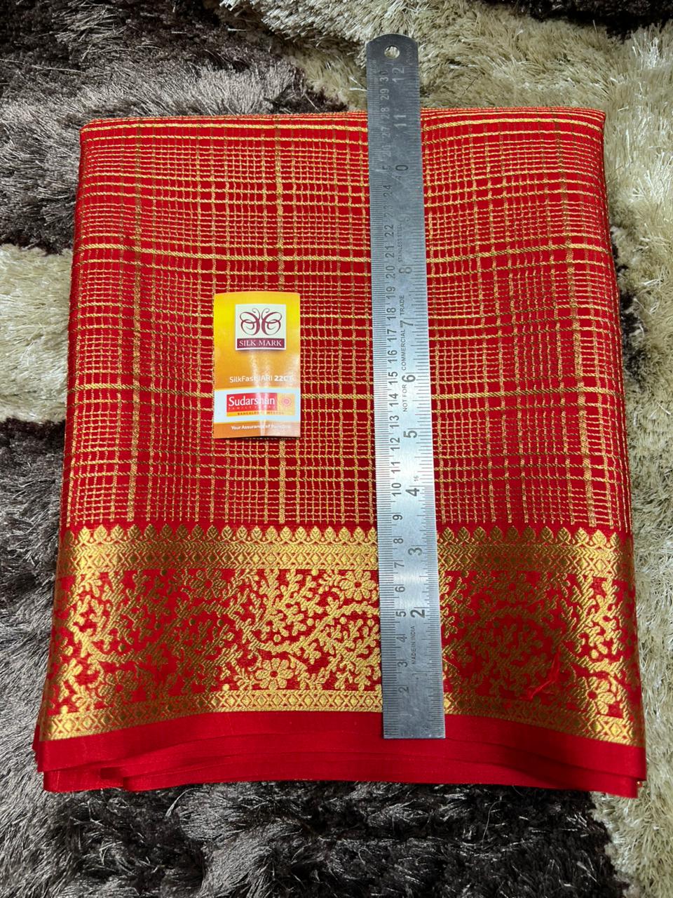 Pure Mysore Silk Saree.