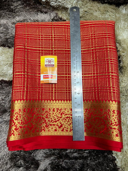 Pure Mysore Silk Saree.