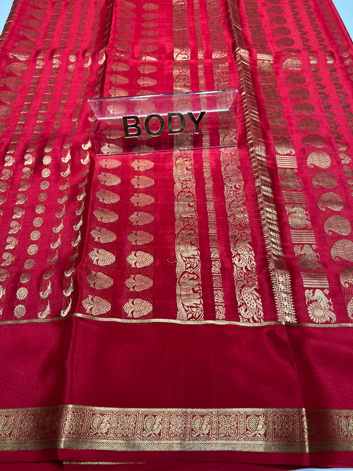 Pure Mysore Silk Saree.
