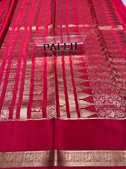 Pure Mysore Silk Saree.