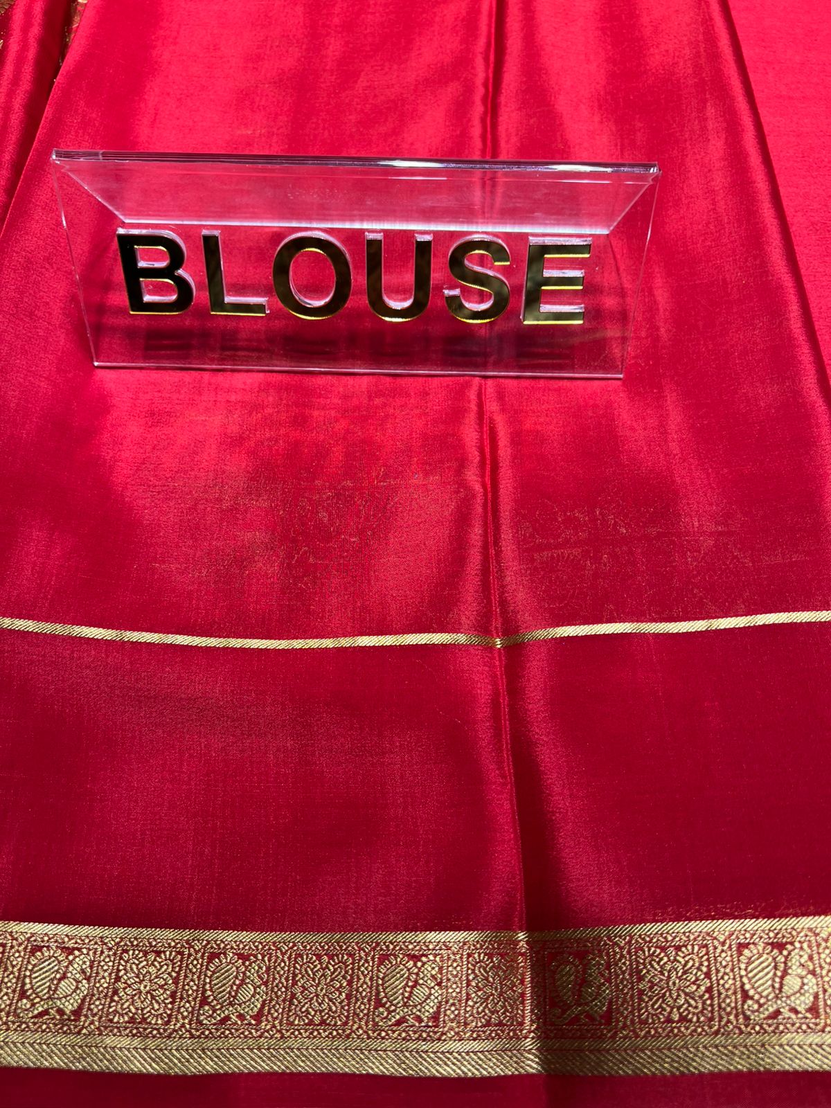 Pure Mysore Silk Saree.