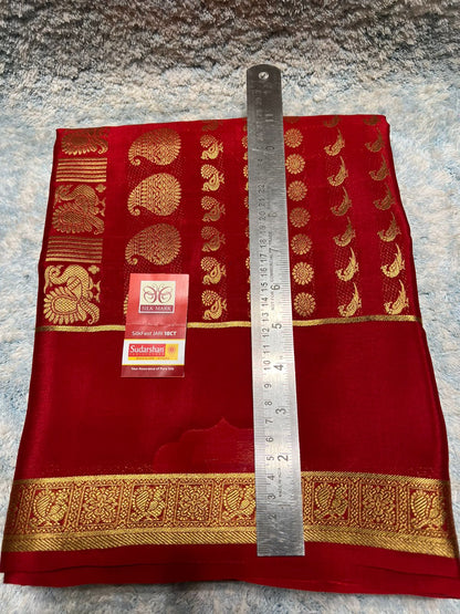 Pure Mysore Silk Saree.
