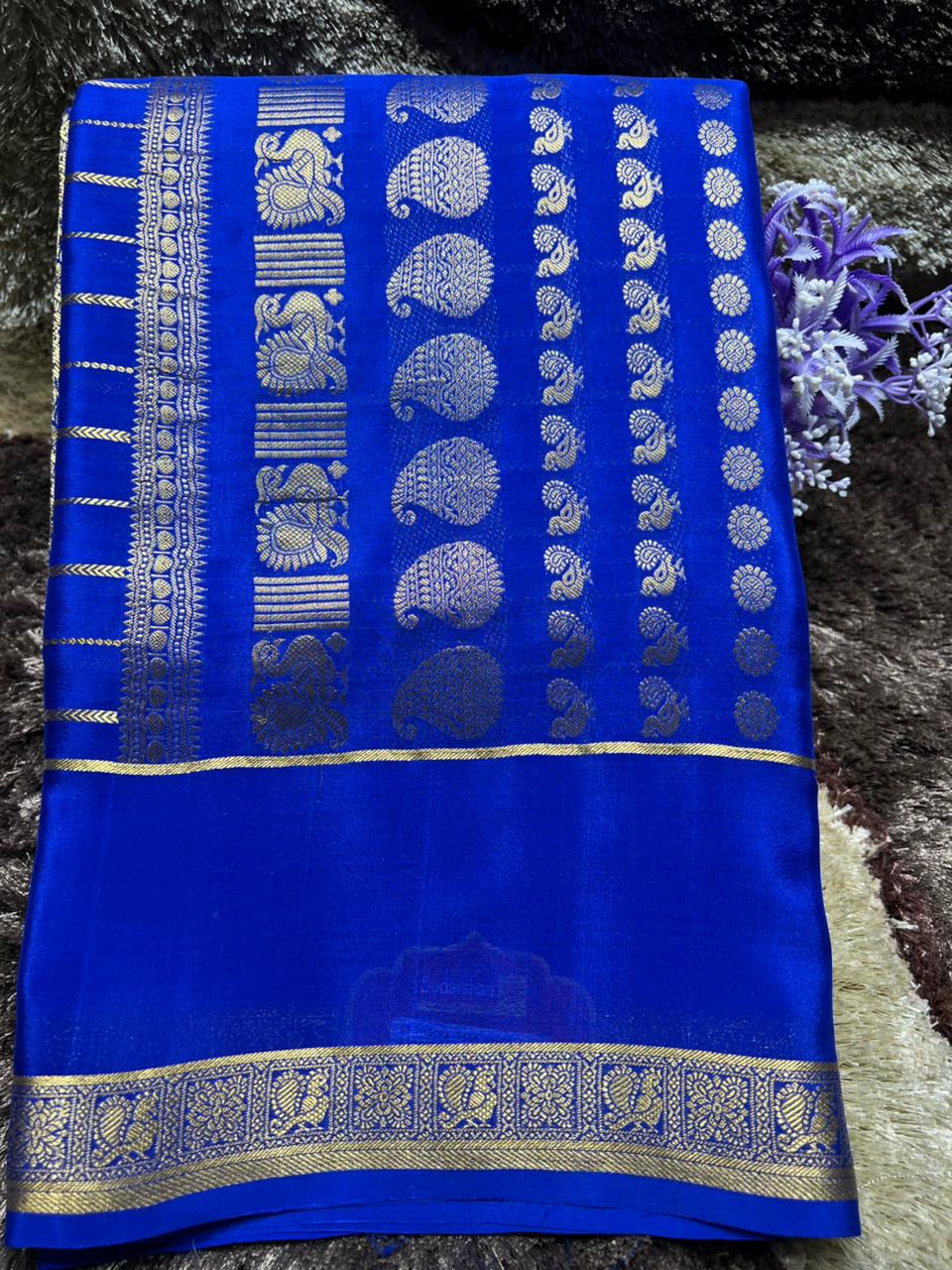 Pure Mysore Silk Saree.