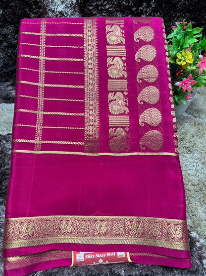 Pure Mysore Silk Saree.