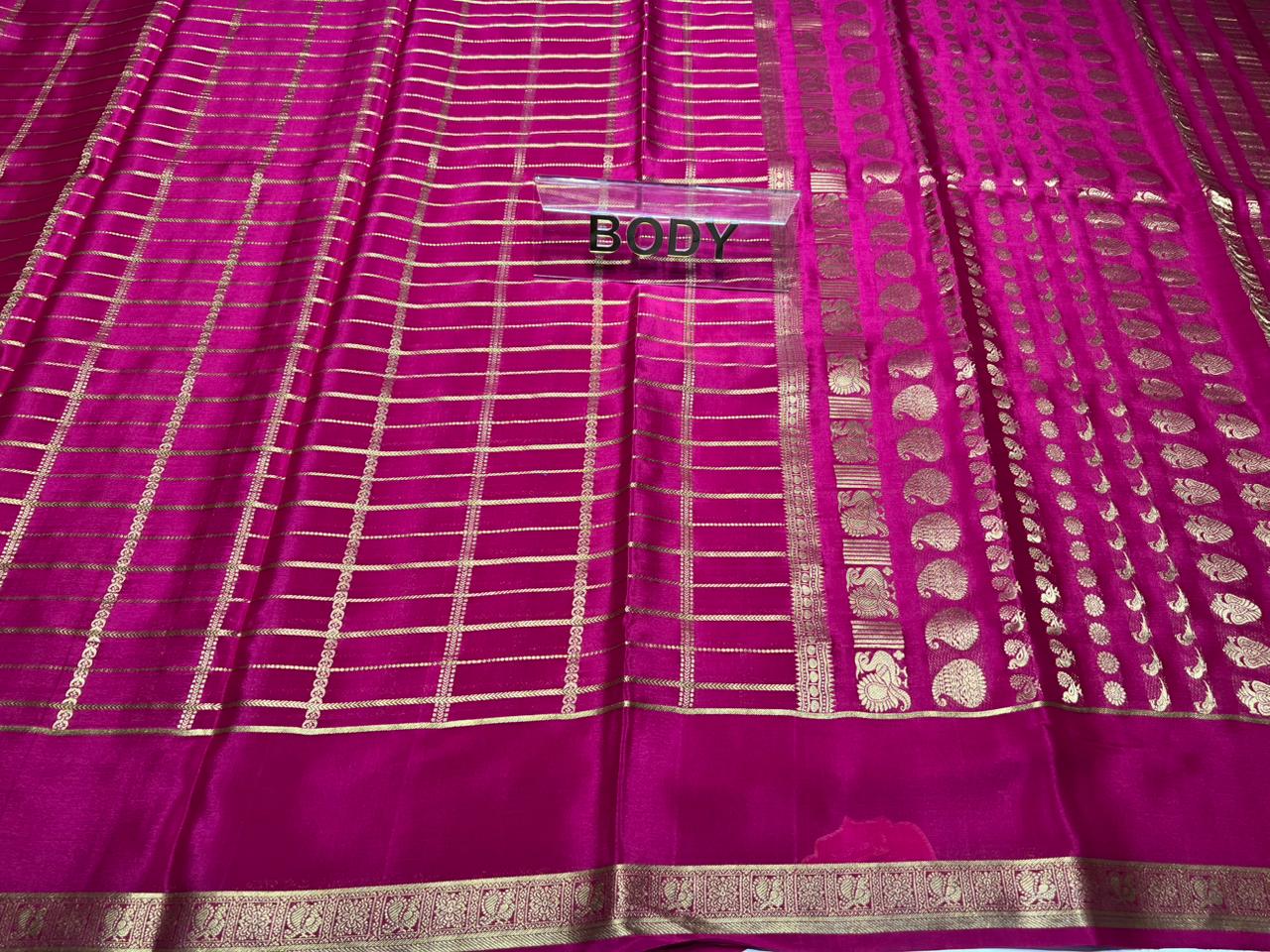 Pure Mysore Silk Saree.
