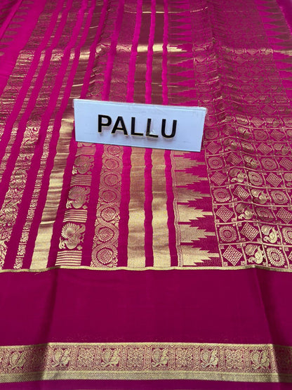Pure Mysore Silk Saree.
