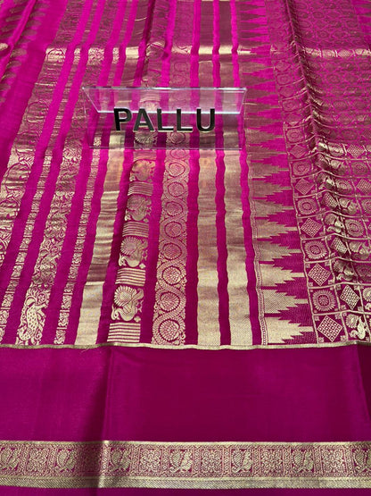 Pure Mysore Silk Saree.