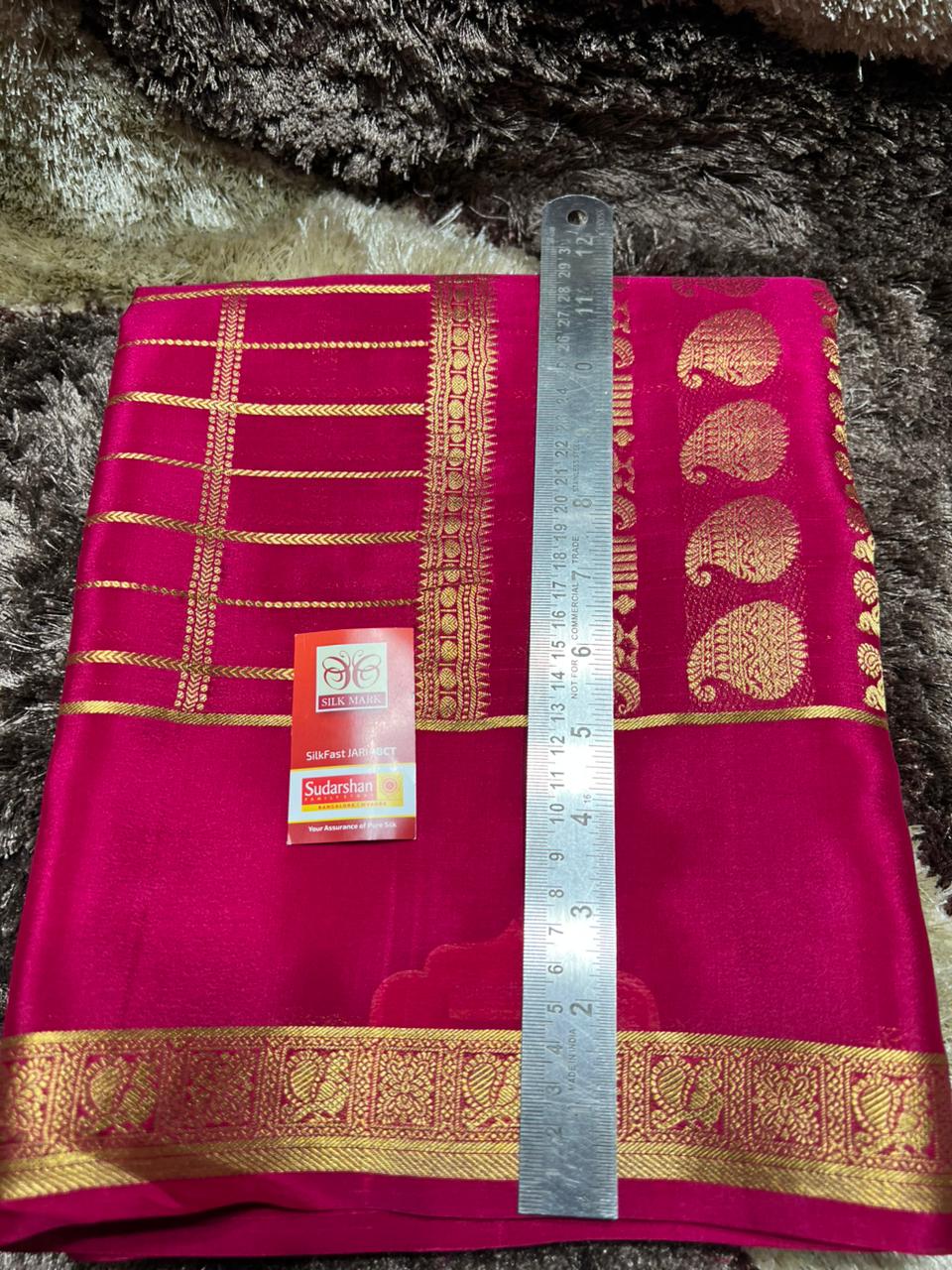 Pure Mysore Silk Saree.