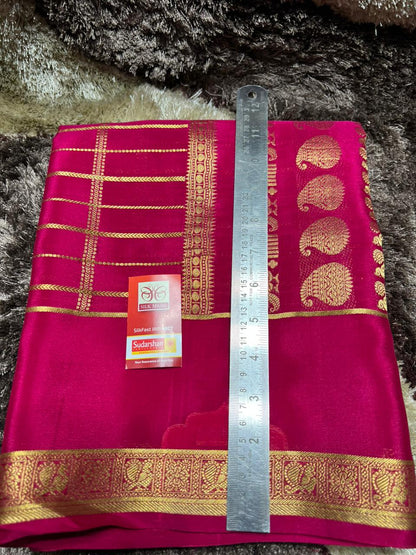 Pure Mysore Silk Saree.