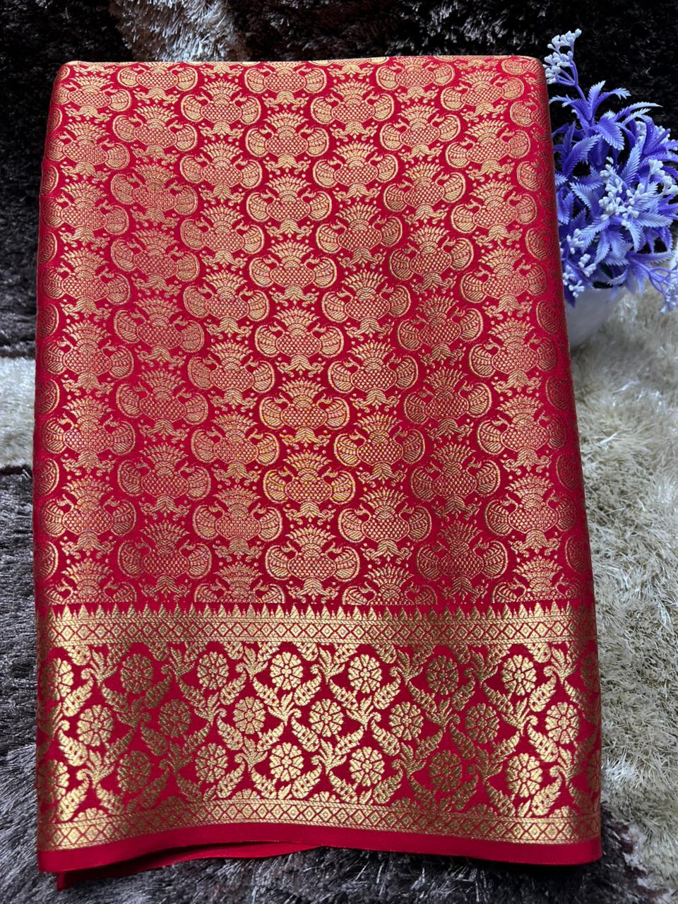 Pure Mysore Silk Saree.