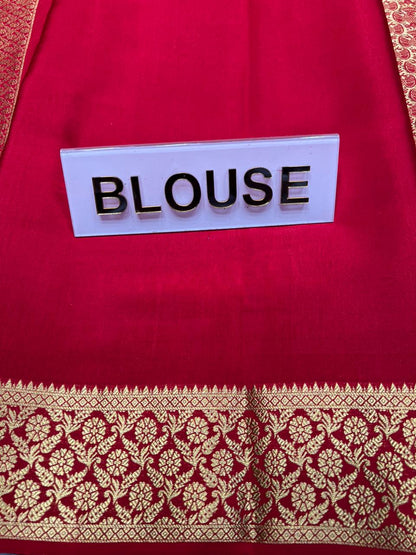 Pure Mysore Silk Saree.