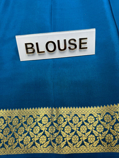 Pure Mysore Silk Saree.