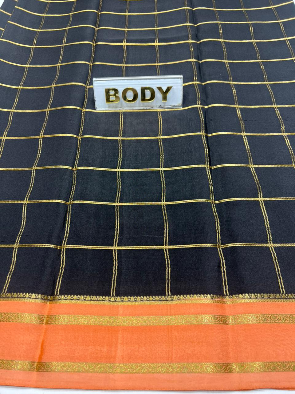 Pure Mysore Silk Saree.