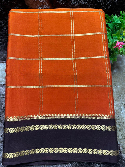 Pure Mysore Silk Saree.