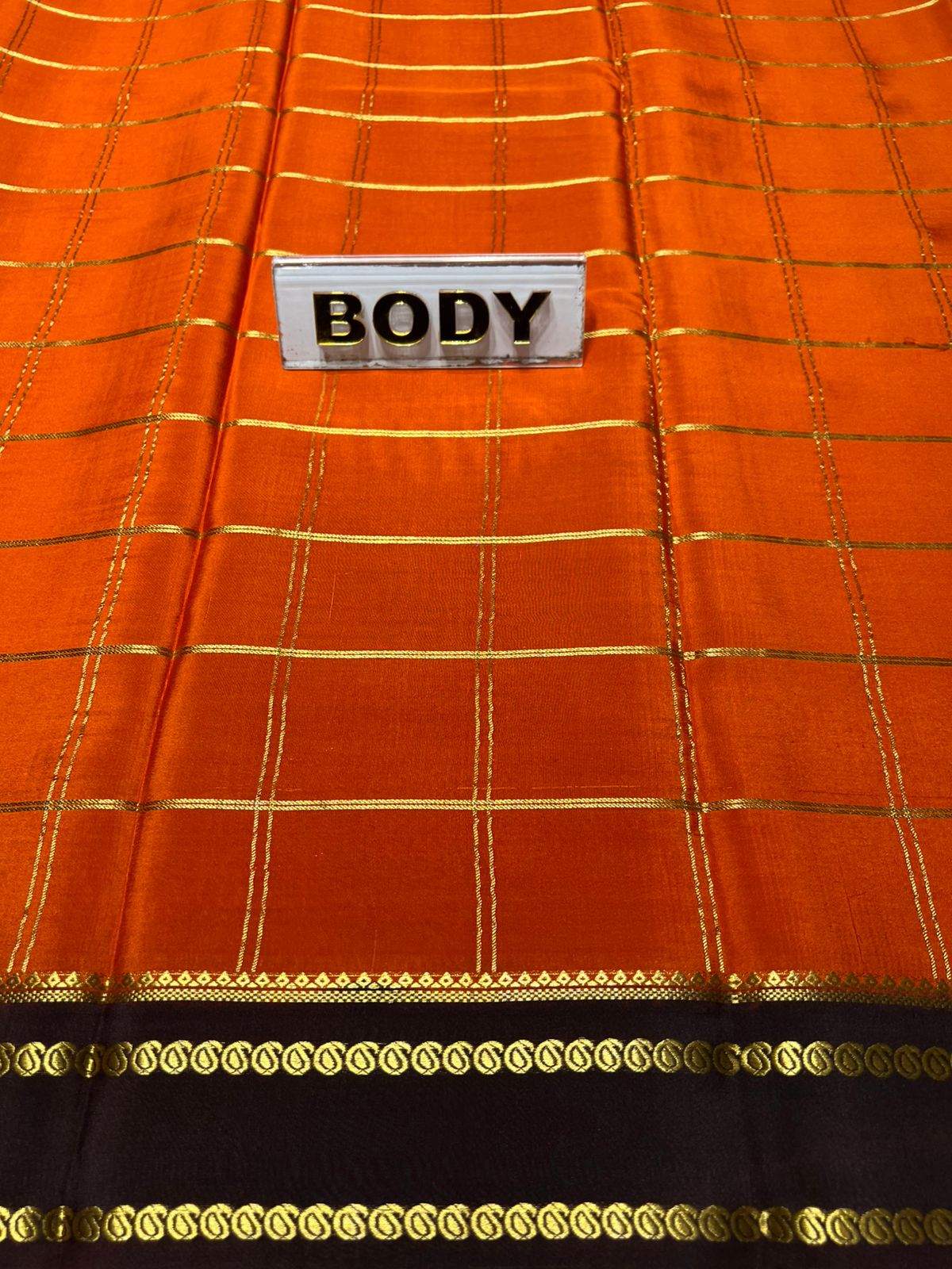 Pure Mysore Silk Saree.