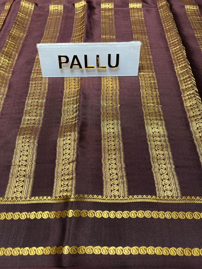 Pure Mysore Silk Saree.