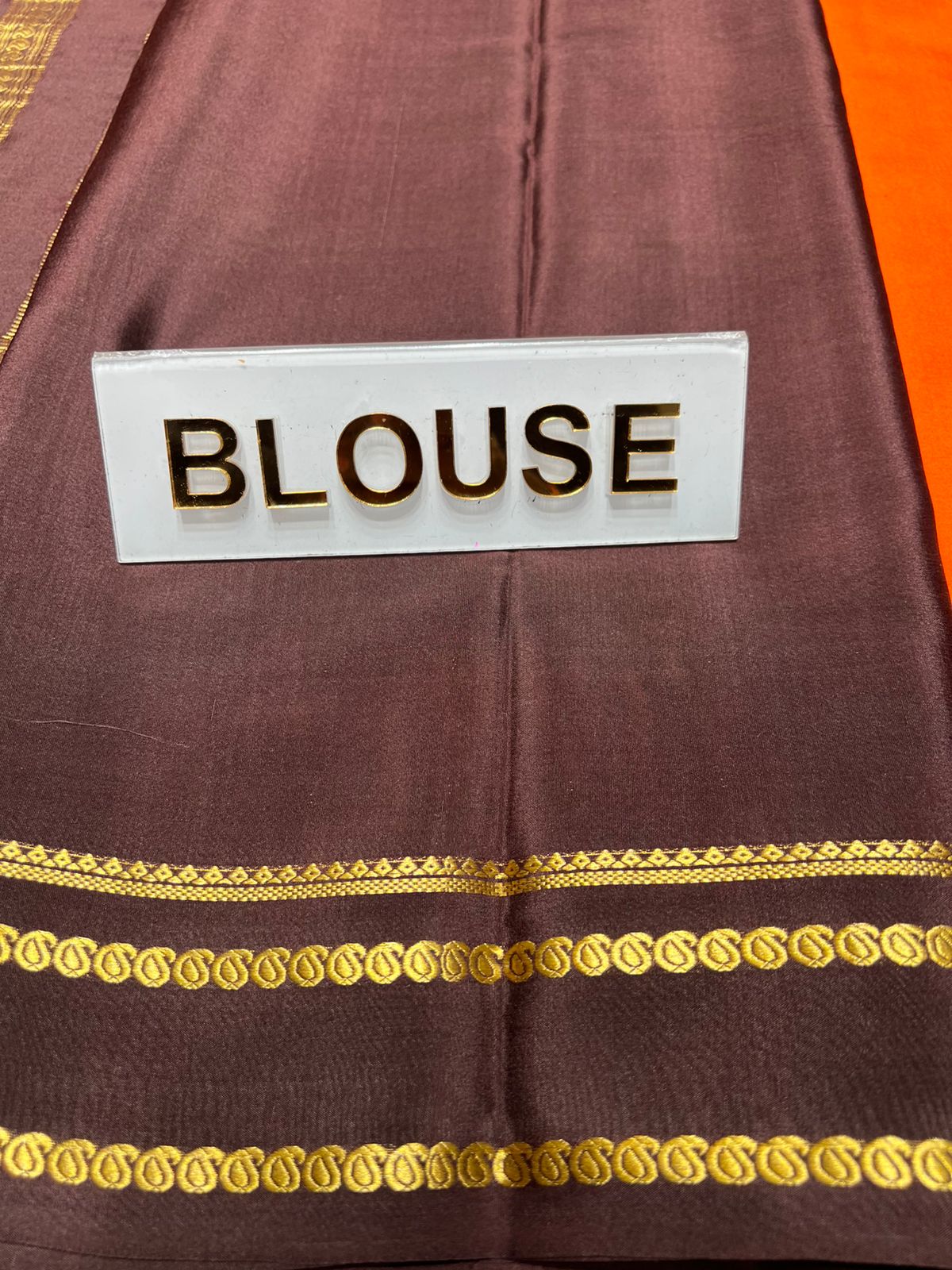 Pure Mysore Silk Saree.