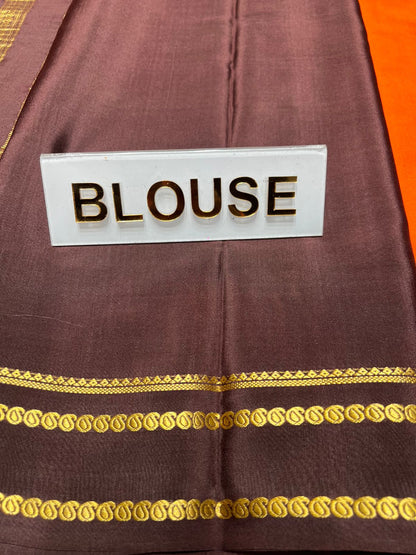 Pure Mysore Silk Saree.