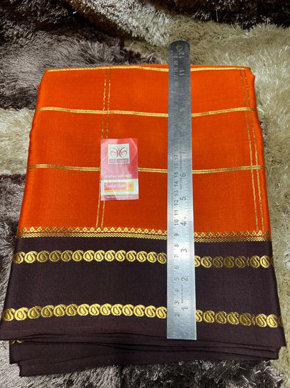 Pure Mysore Silk Saree.