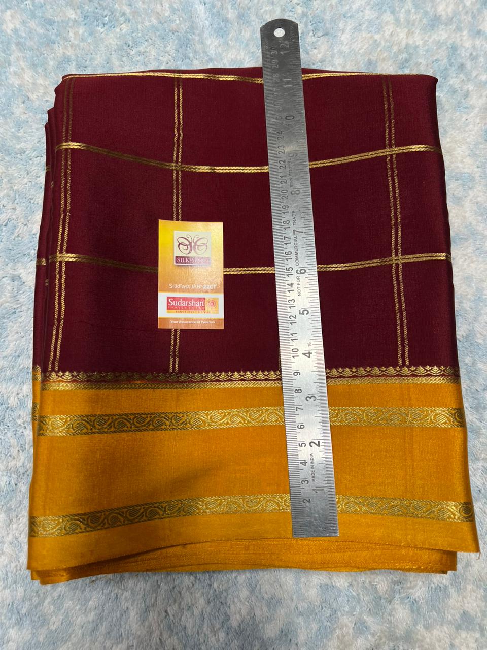 Pure Mysore Silk Saree.