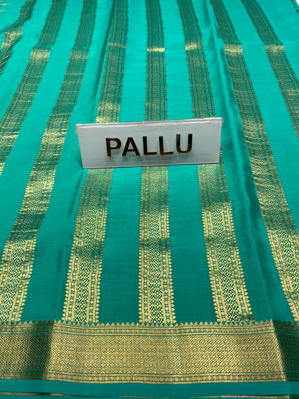 Pure Mysore Silk Saree.