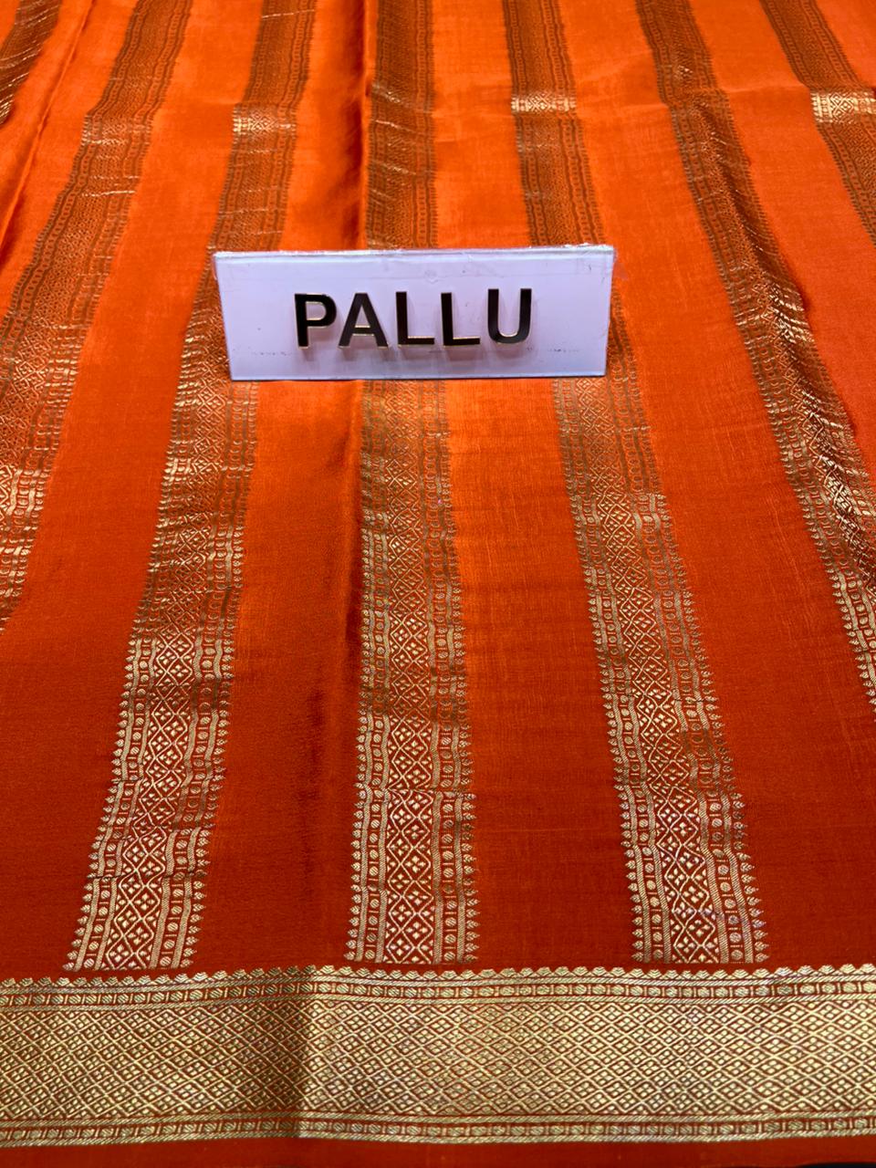 Pure Mysore Silk Saree.