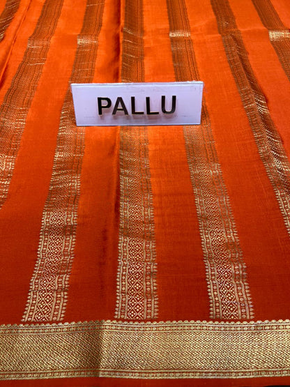 Pure Mysore Silk Saree.