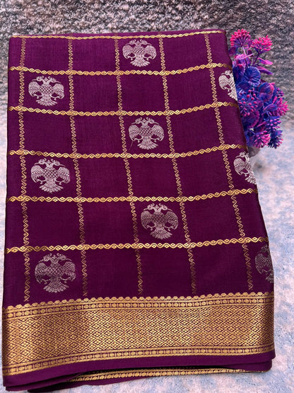 Pure Mysore Silk Saree.