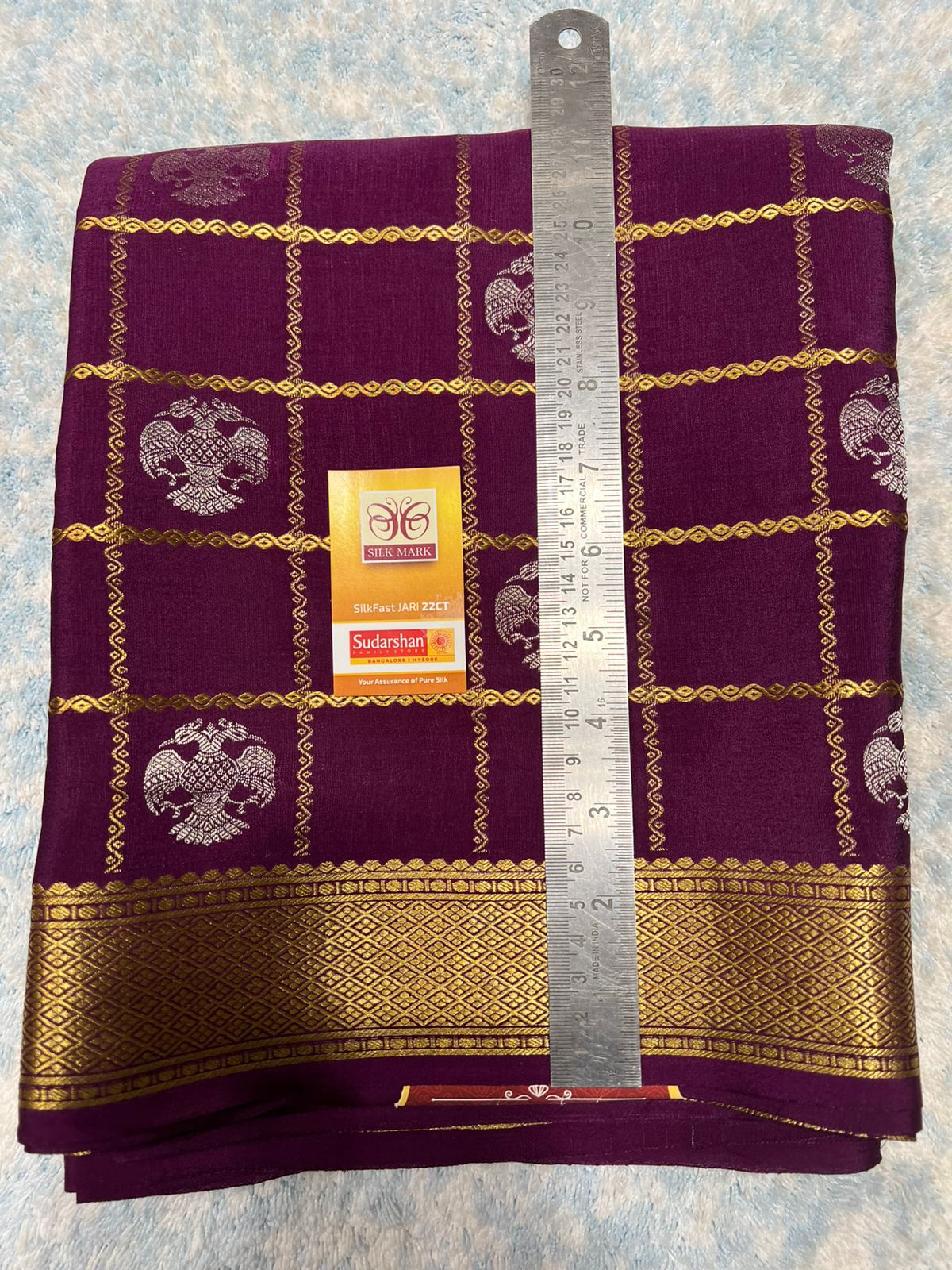 Pure Mysore Silk Saree.