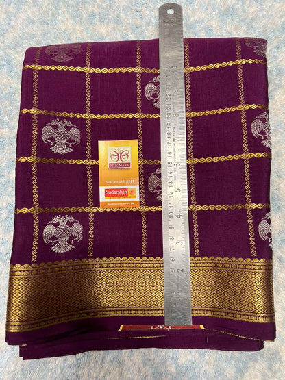 Pure Mysore Silk Saree.