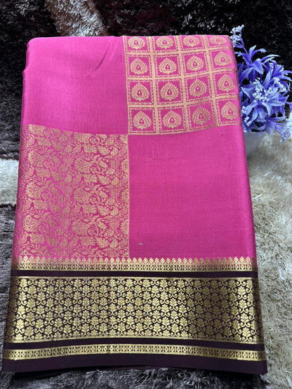 Pure Mysore Silk Saree.