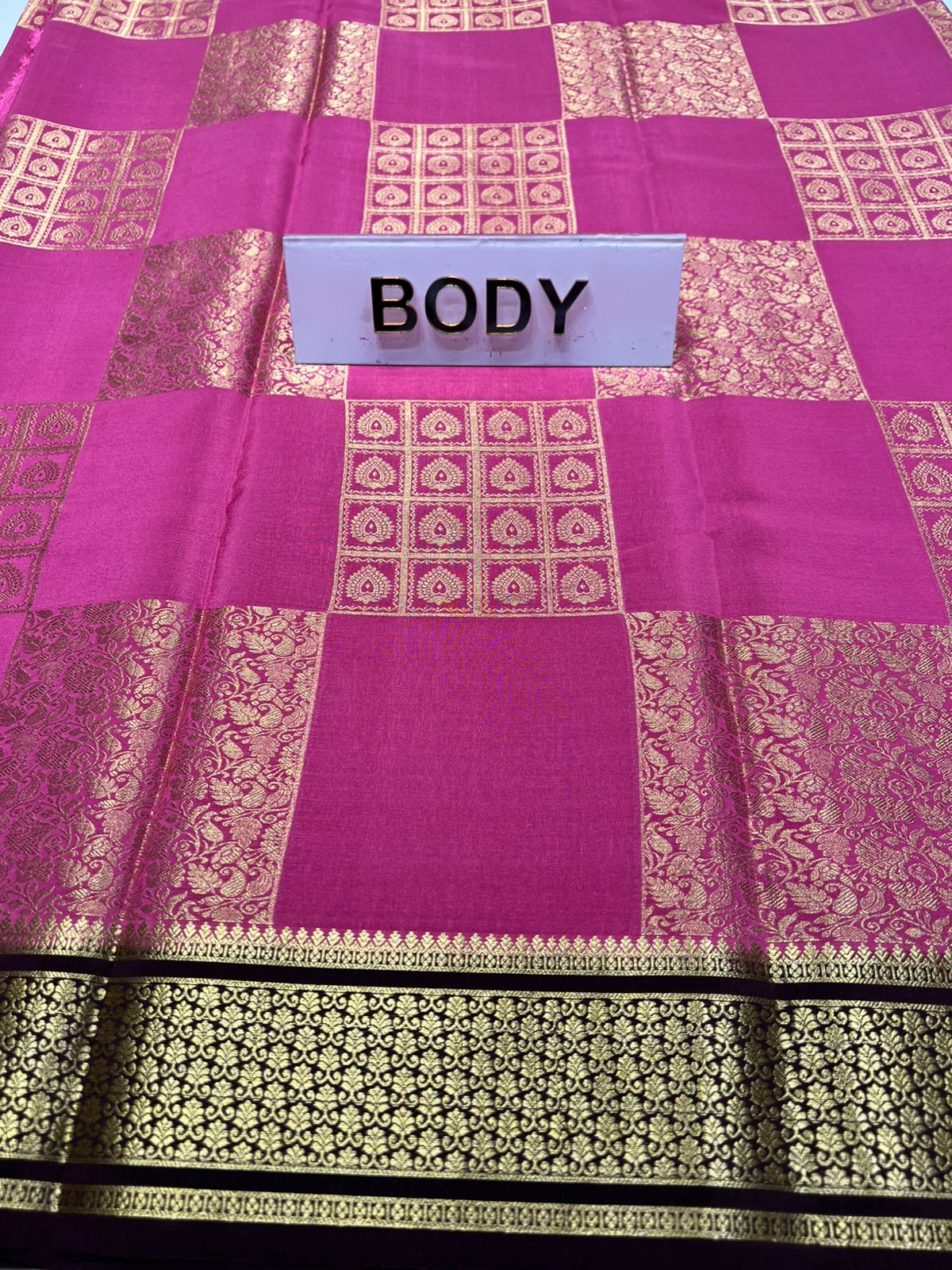 Pure Mysore Silk Saree.