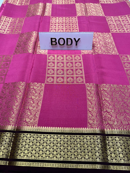 Pure Mysore Silk Saree.